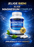 Magnesium Complex 1000 mg – 8 Formas de Magnesio | 90 Cápsulas