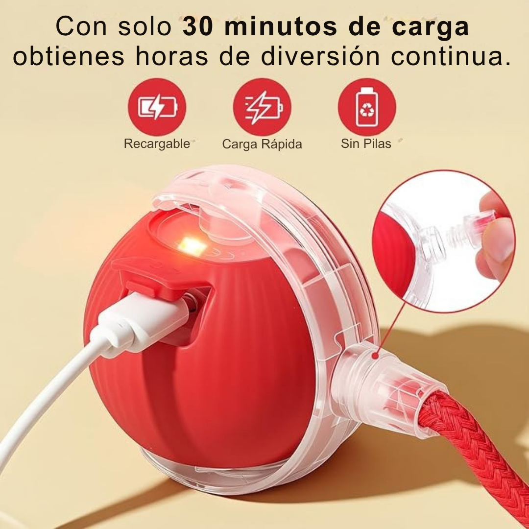 Pelota Rodante Inteligente Para Gatos y Perros