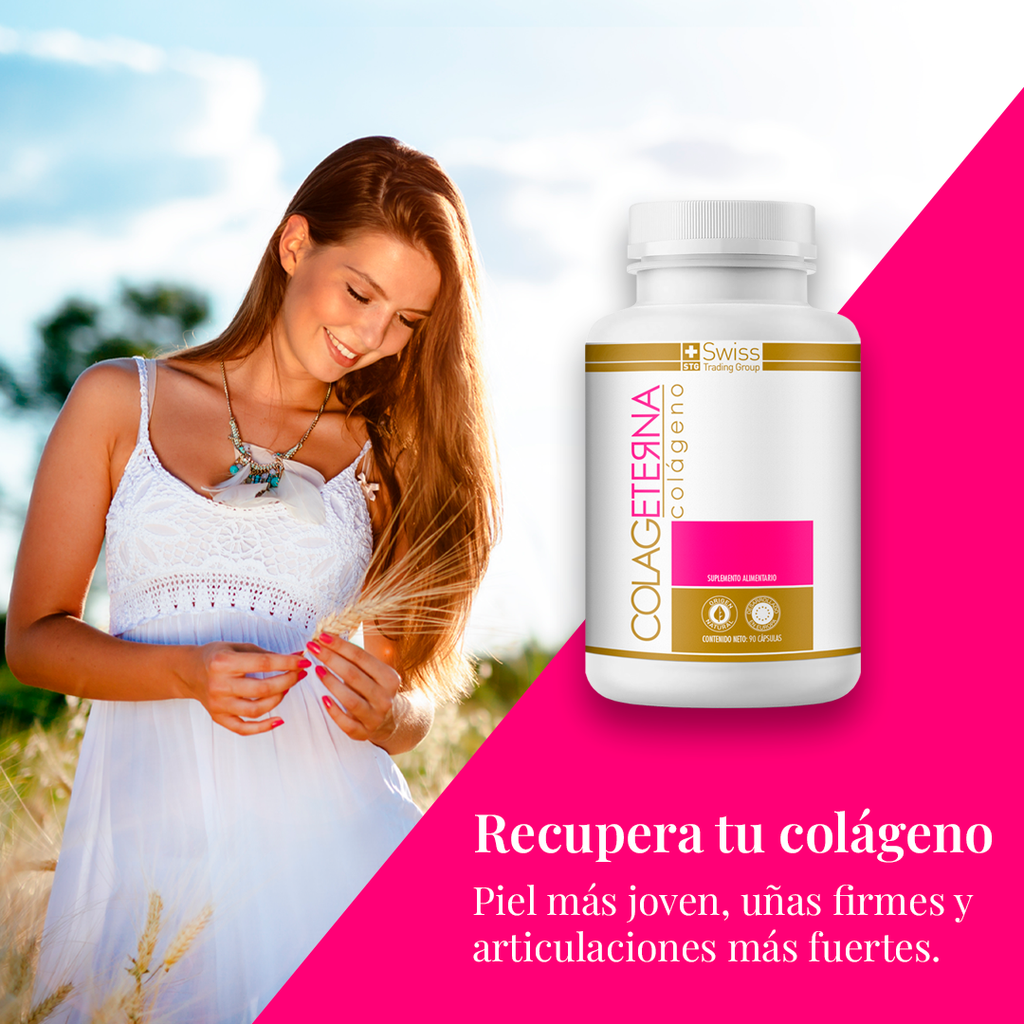 Colageterna® Colágeno Hidrolizado 90 Cápsulas