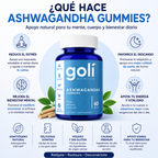 Gomitas Golí ASHWAGANDHA - Combate el Estrés